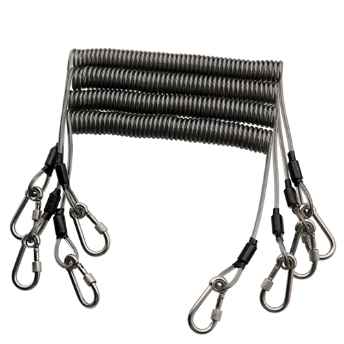 Safety Plastic Tool Bungee Lanyard Use Performing Jobs At Heights Keep Tools From Falling
