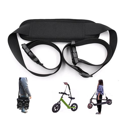 Webbing Adjustable Shoulder Nylon Strap Belt For Carring Children's Bicycle Folding Scooter 