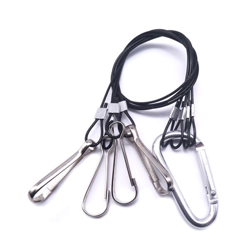 Anti-rust 7*7 Plastic Coated Stainless Steel Wire Safety Slings Cable Assembly 