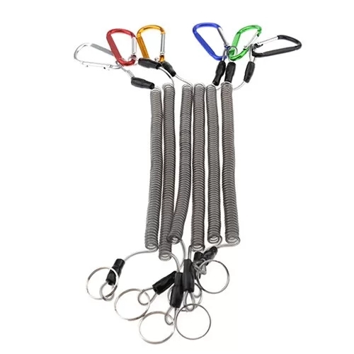 Fashion Fishing Lanyard Tool Pliers Safety Steel Ropes Holder 15cm Long 2024 Hot