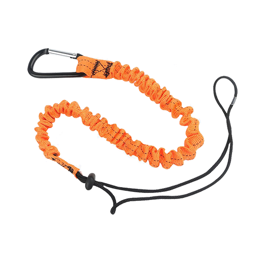 Greenlife Orange Fall Safety Rope Bungee Tool Lanyard When Work at Height